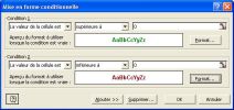 Mise en forme conditionnelle 2
