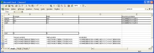 Formule pour prendre en compte les absences