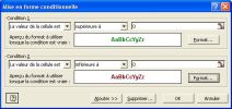Mise en forme conditionnelle 2